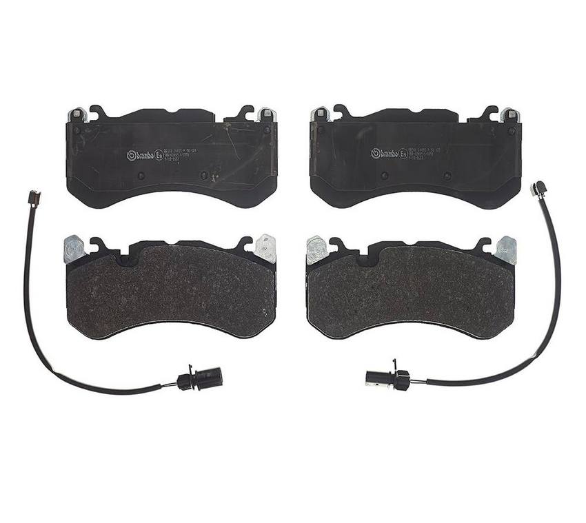 Brembo Disc Brake Pad Set - Front (Low-Met) (With Sensor)